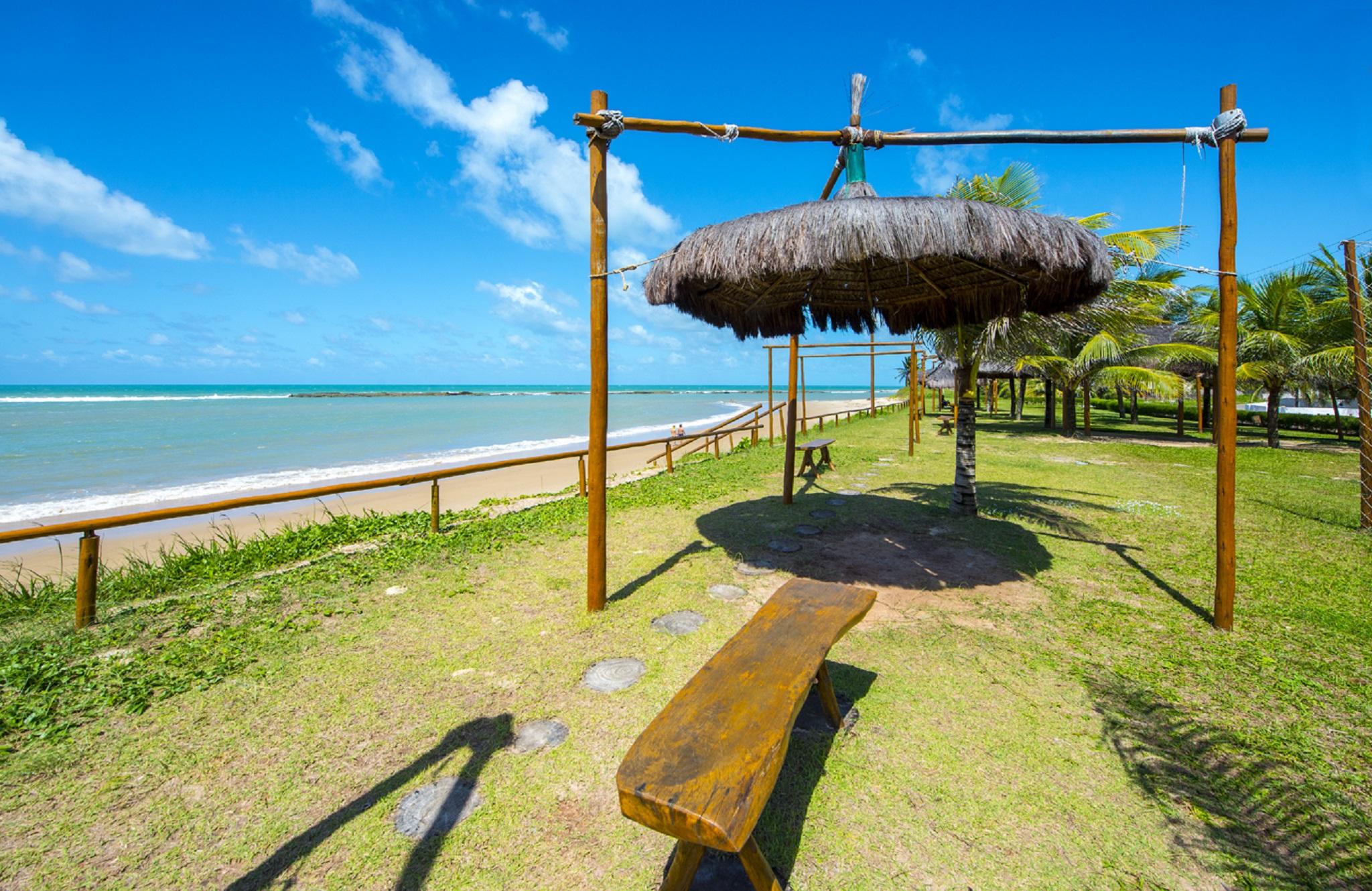 Praia Bonita Resort & Conventions - Praia De Camurupim Табатінґа Екстер'єр фото
