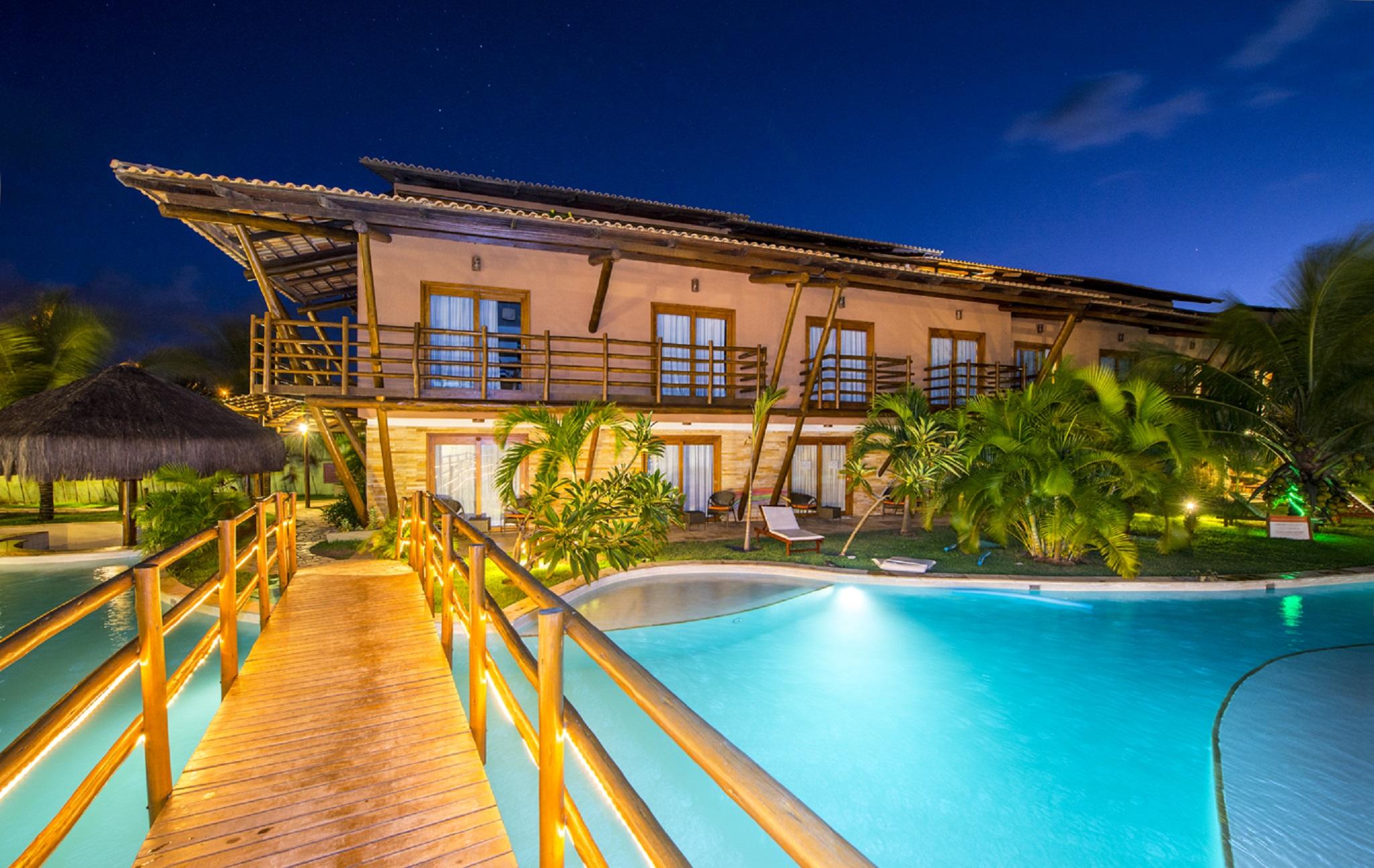 Praia Bonita Resort & Conventions - Praia De Camurupim Табатінґа Екстер'єр фото