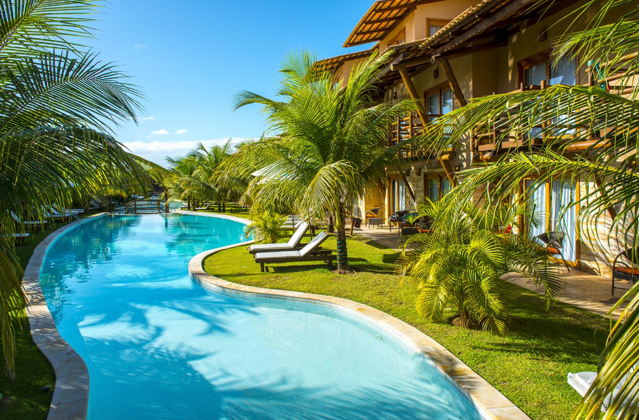 Praia Bonita Resort & Conventions - Praia De Camurupim Табатінґа Екстер'єр фото