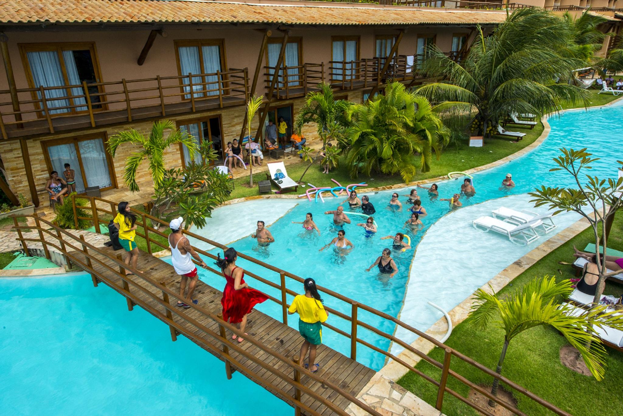 Praia Bonita Resort & Conventions - Praia De Camurupim Табатінґа Екстер'єр фото
